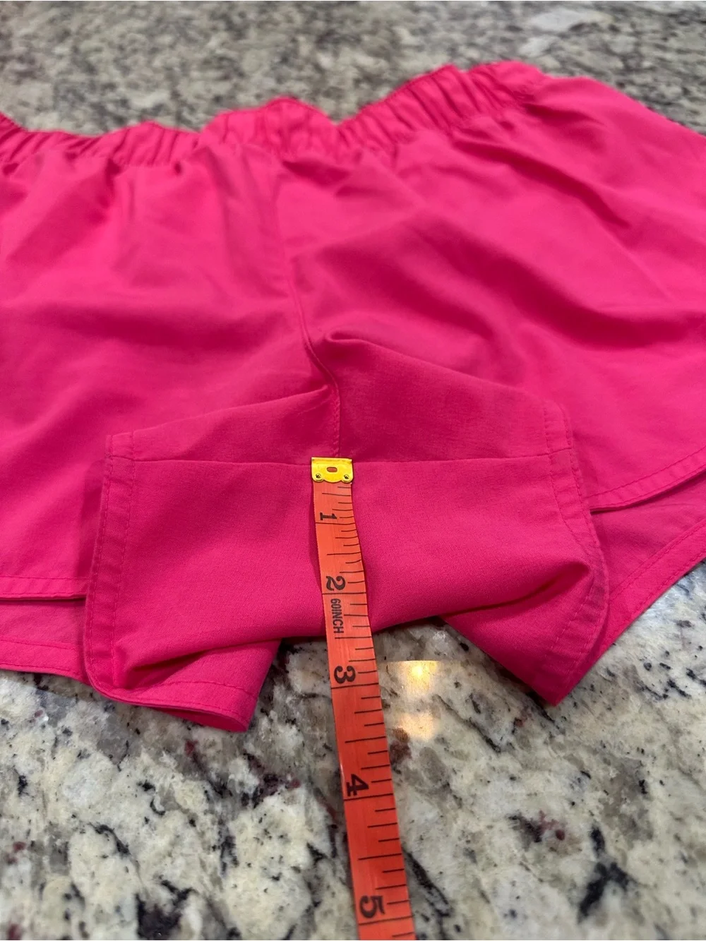 Old Navy Hot Pink Athletic Shorts with Elastic Waistband